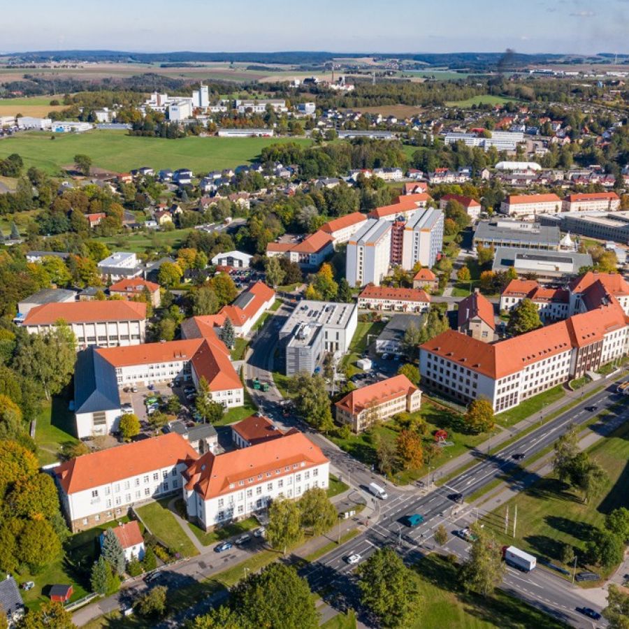 Technische Universität                    Bergakademie Freiberg Header Bild